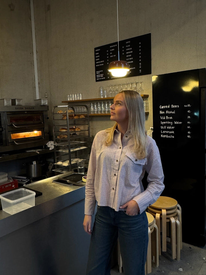 Sisters Point - Vibeke-Sh 19967 - 840 - Soft Rose Check Skjorter 