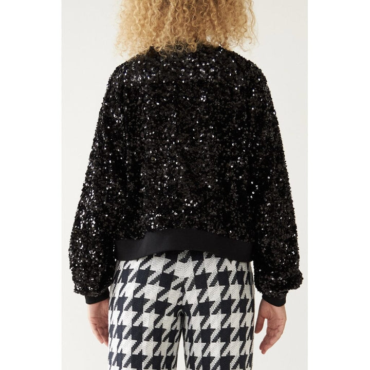 Stella Nova - Sequins Blouse - 999 Black