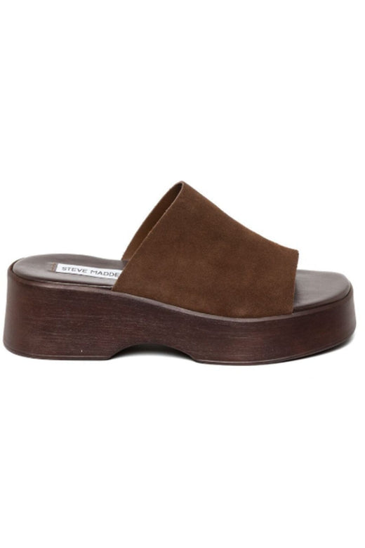 Steve Madden - Slinky30 11001144 - 205 Brown Suede Sandaler 