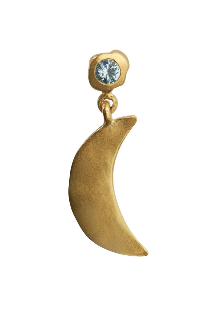 Stine A - Big dot Bella moon With Blue Lagune Stone- 1307-02