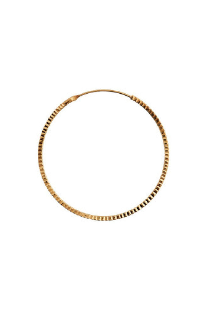 Stine A - Big Etoile Creol Earring - Goldenen - 1191-02-S