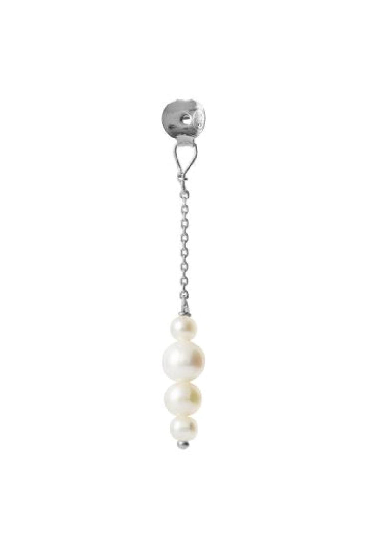 Stine A - Pearl Berries Behind Ear Earring 1310-00 - Silver