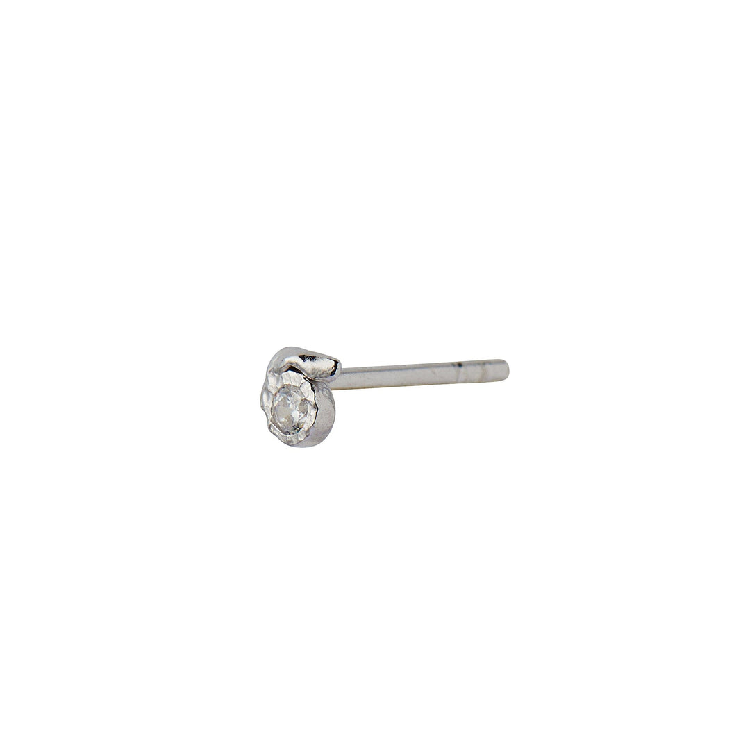 Stine A - Tres Petit Flow Earring Silver - Single - 1336-00-S
