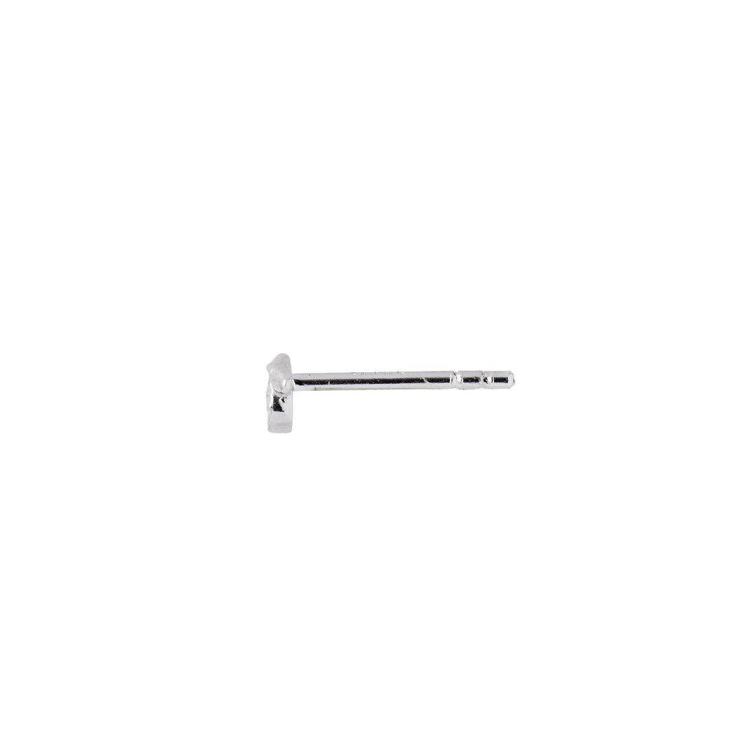 Stine A - Tres Petit Flow Earring Silver - Single - 1336-00-S