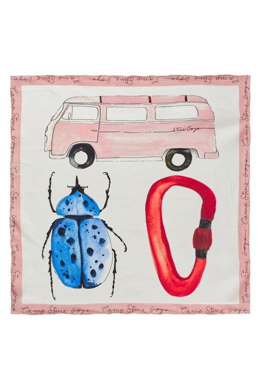 Stine Goya - 2287 Silk Scarves, Small Scarfsg-aw25-a010-2287 - Camp Stine Goya