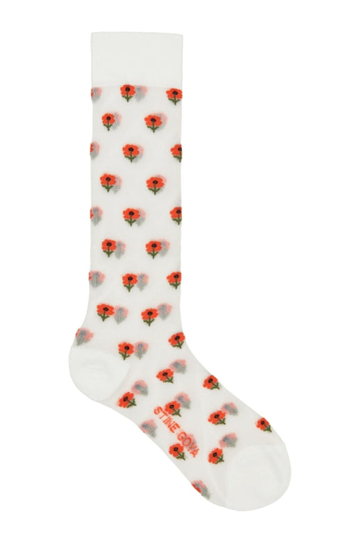 Stine Goya - 2289 Socks, Long Sockssg-pf25-a014-2289 - Red Poppy