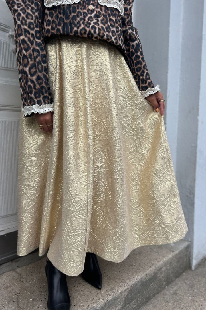 Stories From The Atelier By Copenhagen Shoes - Thinking Skirt - 0051 Gold