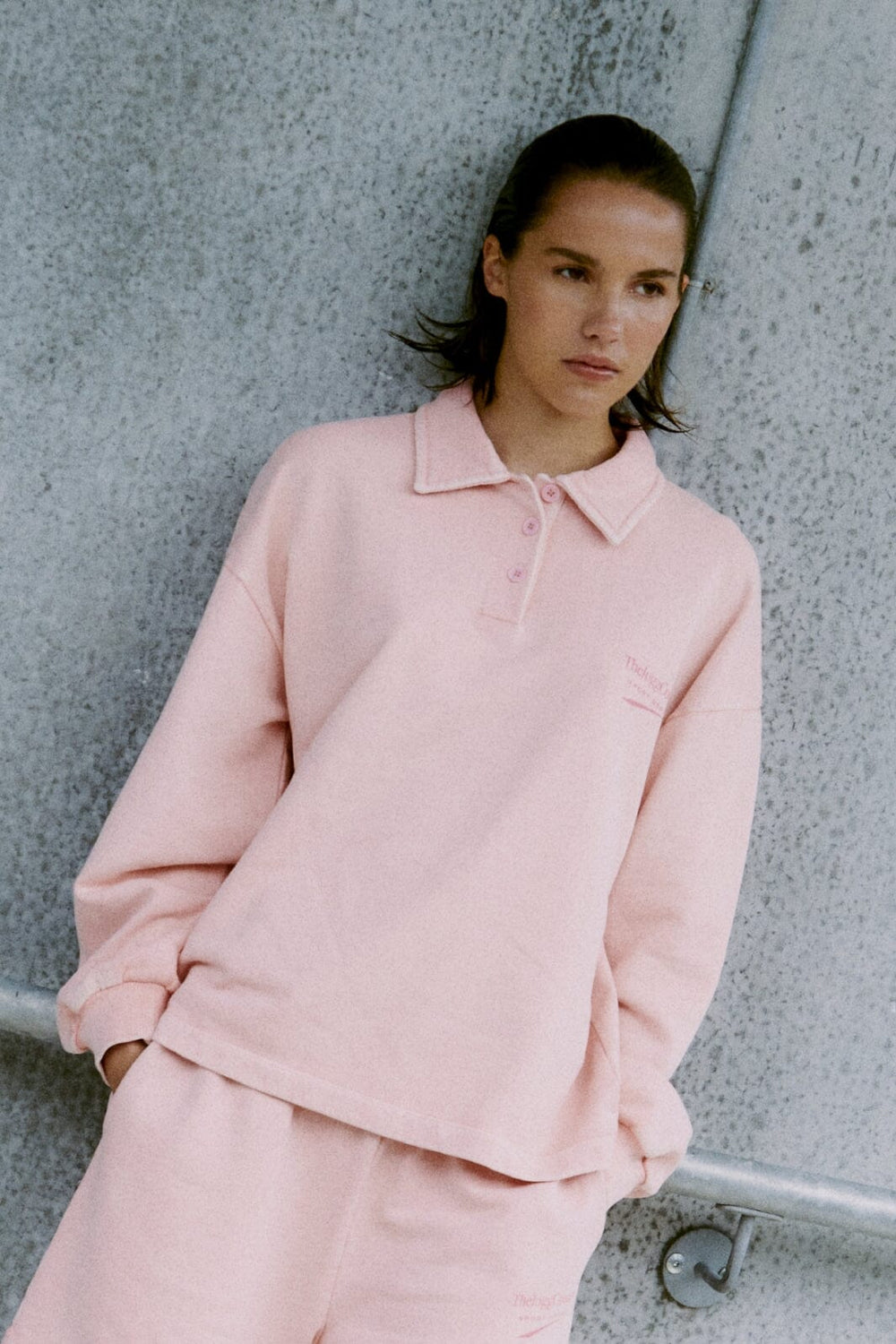 The Jogg Concept - Jcrubi Collar Sweat - 132006 Almond Blossom