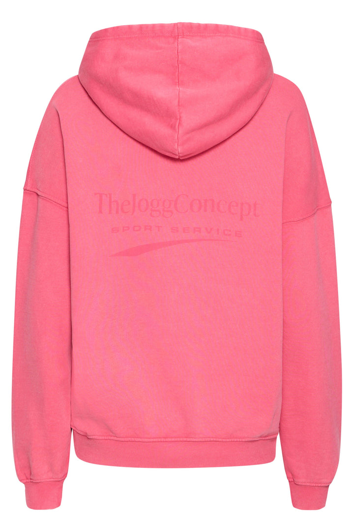 The Jogg Concept - Jcrubi Logo Hoodie - 182143 Beetroot Purple
