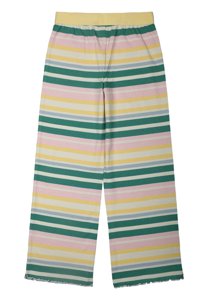 The New - Tnkate Wide Rib Pants - Lemon Drop Bukser 