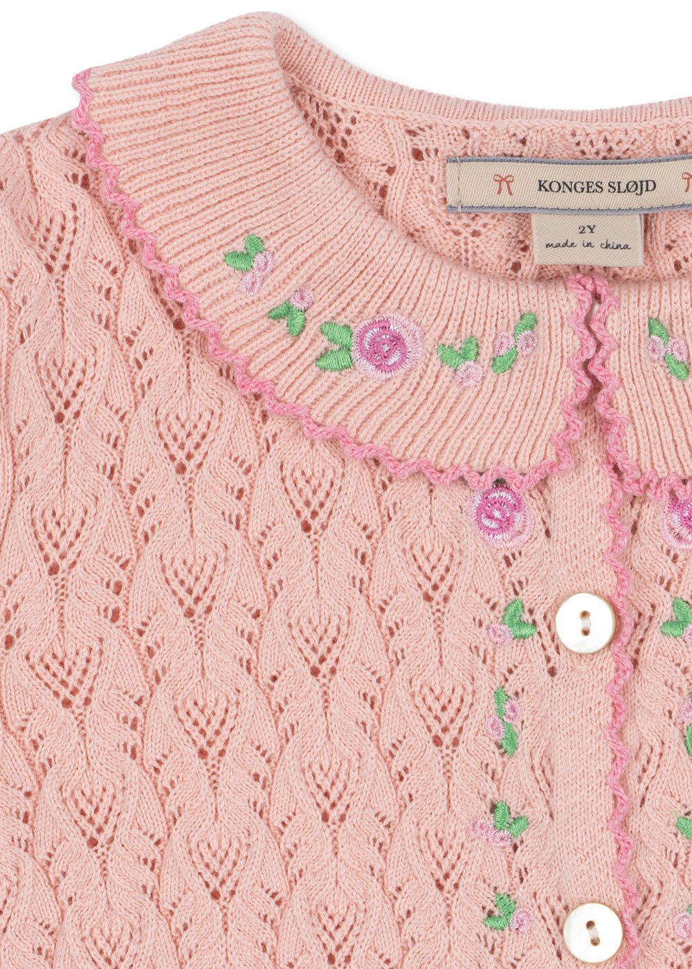 Konges Sløjd - Rosier Cardigan Ks106224 - Light Rose