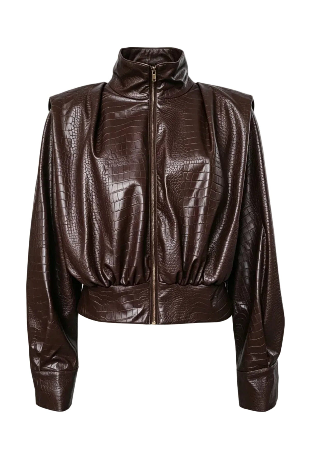 Valentin Studio - Bomber Jacket Ch172614b - Dark Brown Jakker 