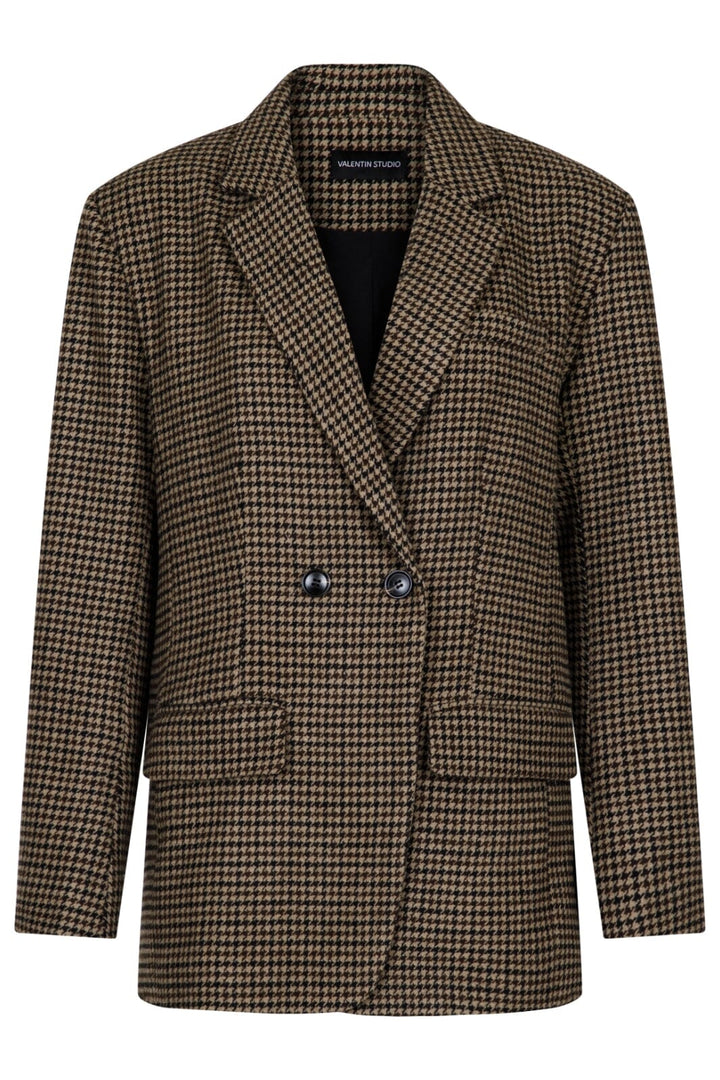 Valentin Studio - Business Boss Blazer - Dark Taupe Blazere 