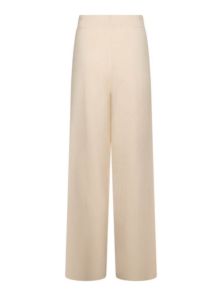 Valentin Studio - Comfy Knit Pants 169310 - 122 - Creme Strikbluser 