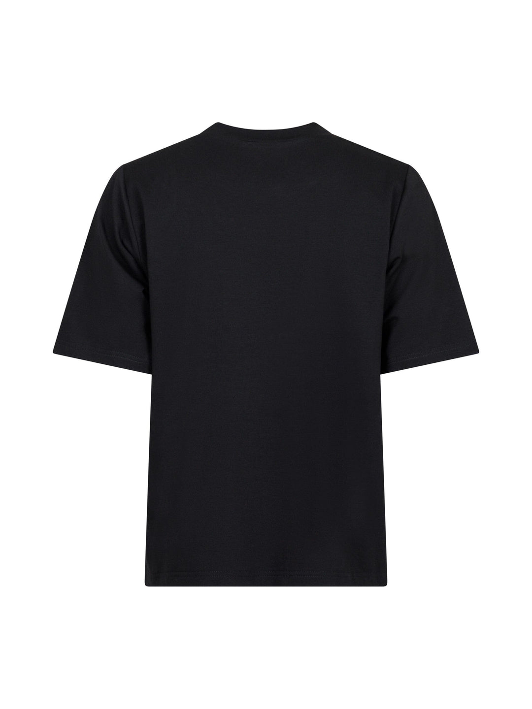 Valentin Studio - Gold Button Casual T-shirt - Black