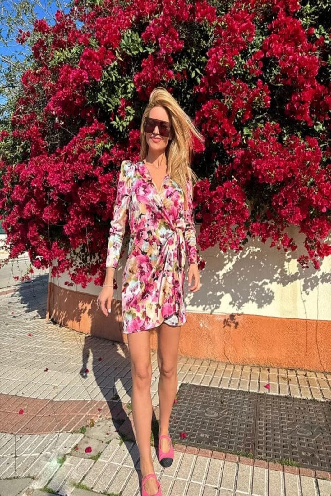 Valentin Studio - Josie Tokyo Flower Dress - Rose