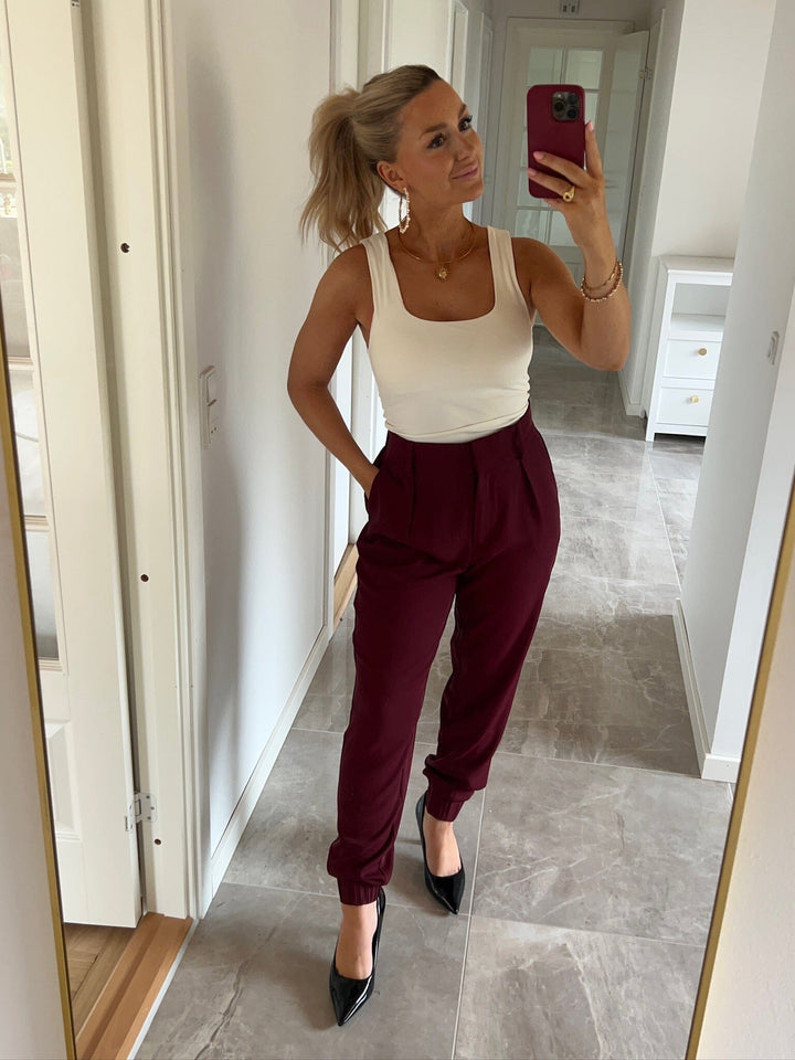 Valentin Studio - Pretty Pants 156622 - 162 - Bordeaux Bukser 
