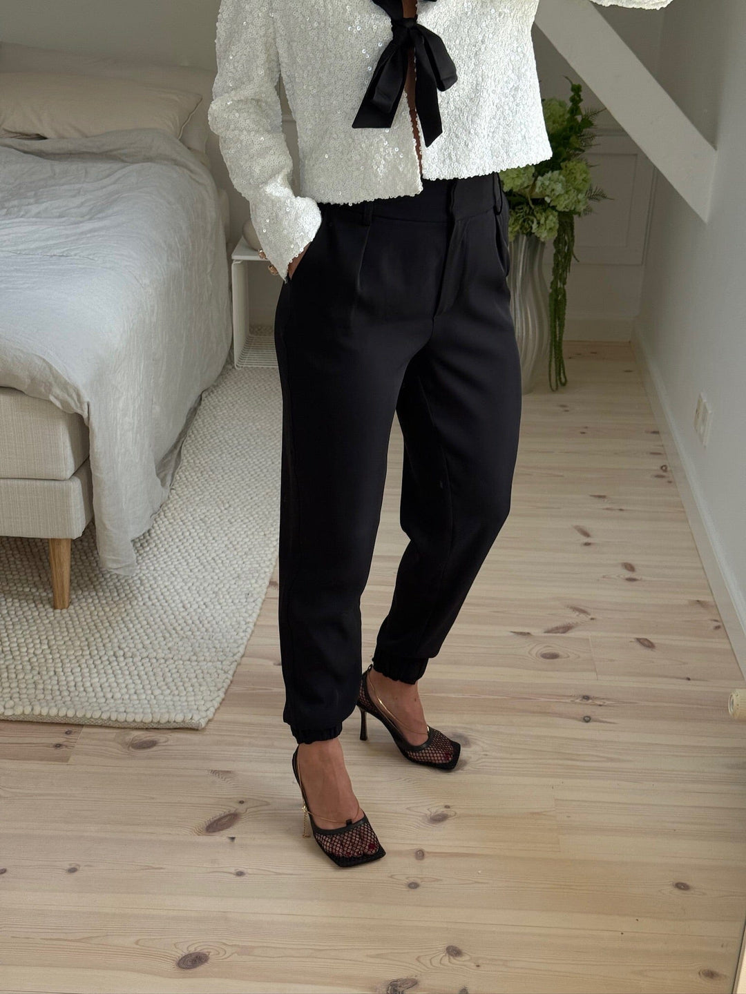 Valentin Studio - Pretty Pants 156622 - Black Bukser 