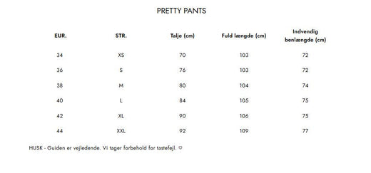 Valentin Studio - Pretty Pants - Ivory Bukser 