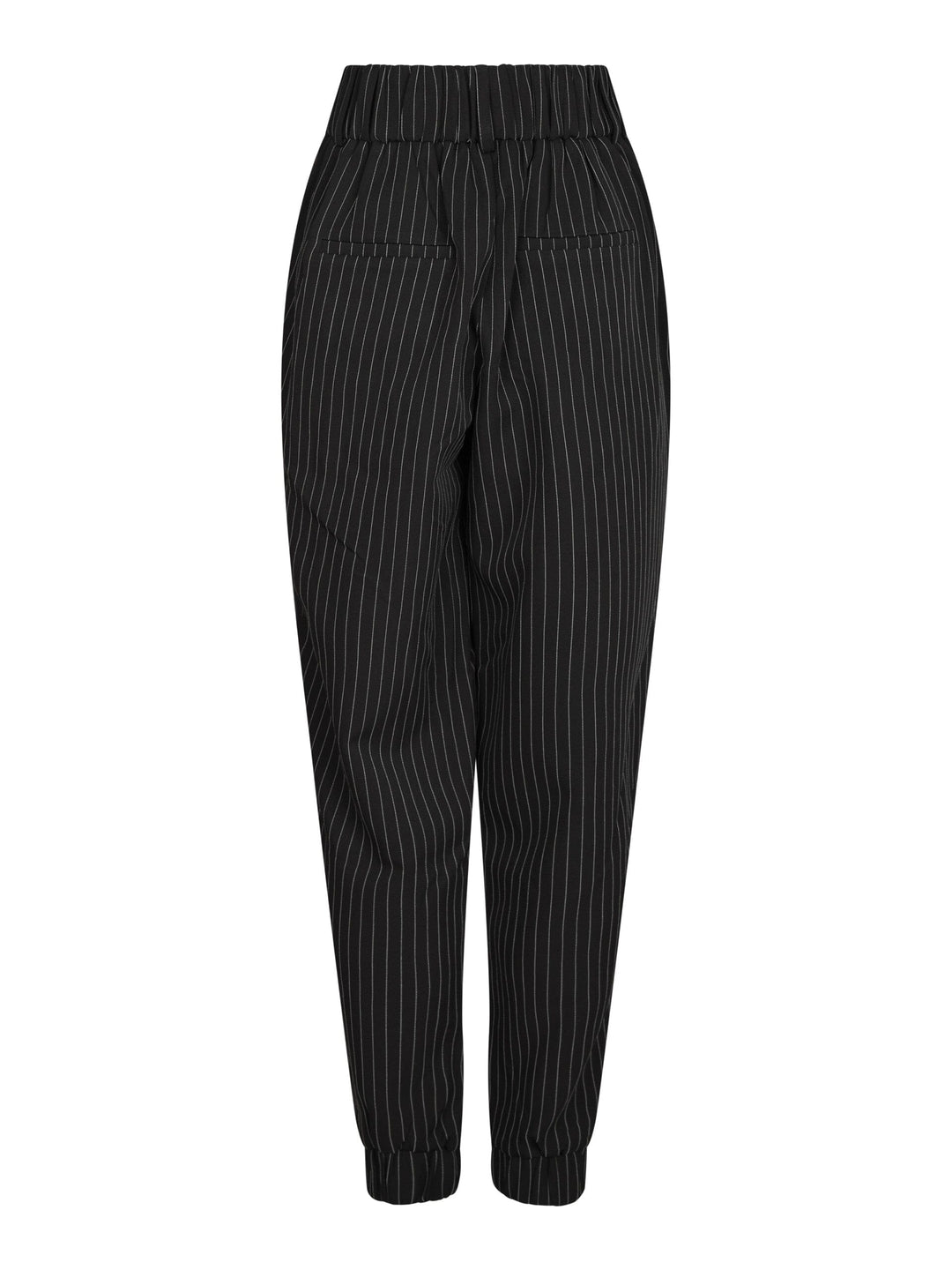 Valentin Studio - Pretty Pinstripe Pants 166335 - 100 - Black Bukser 