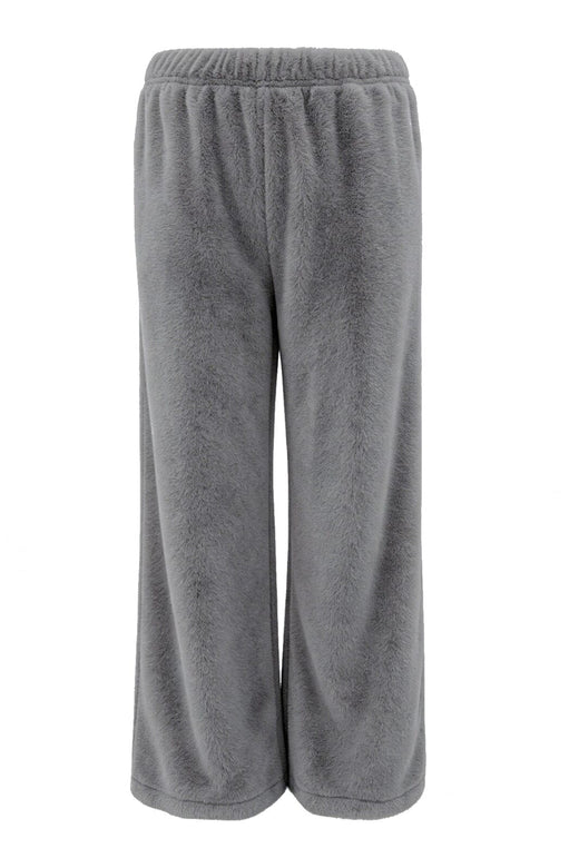 Valentin Studio - Velour Pants - Grey Bukser 