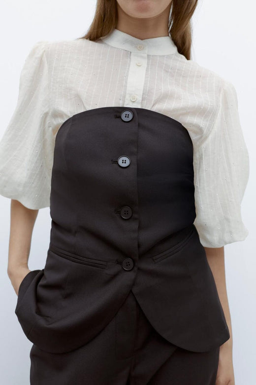 Vila - Vigilja Vest - 5040868 Black