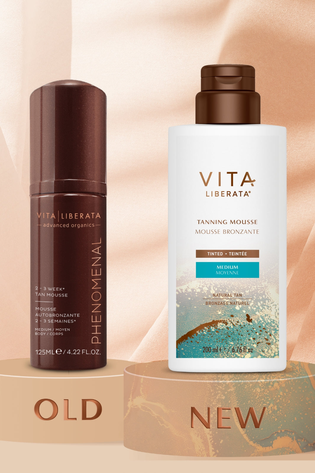 Vita Liberata - Tinted Tanning Mousse - Dark