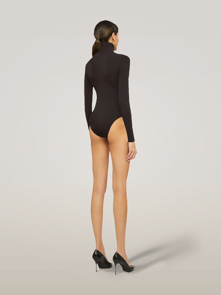 Wolford - Colorado Body75083 - 4870 Dark Wood Bodystockings 