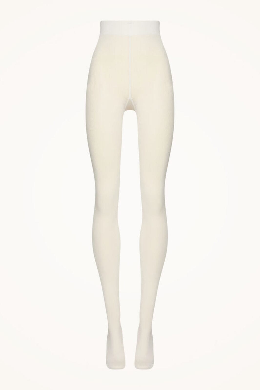 Wolford - Cotton Rib Tights - 1051 Ecrue