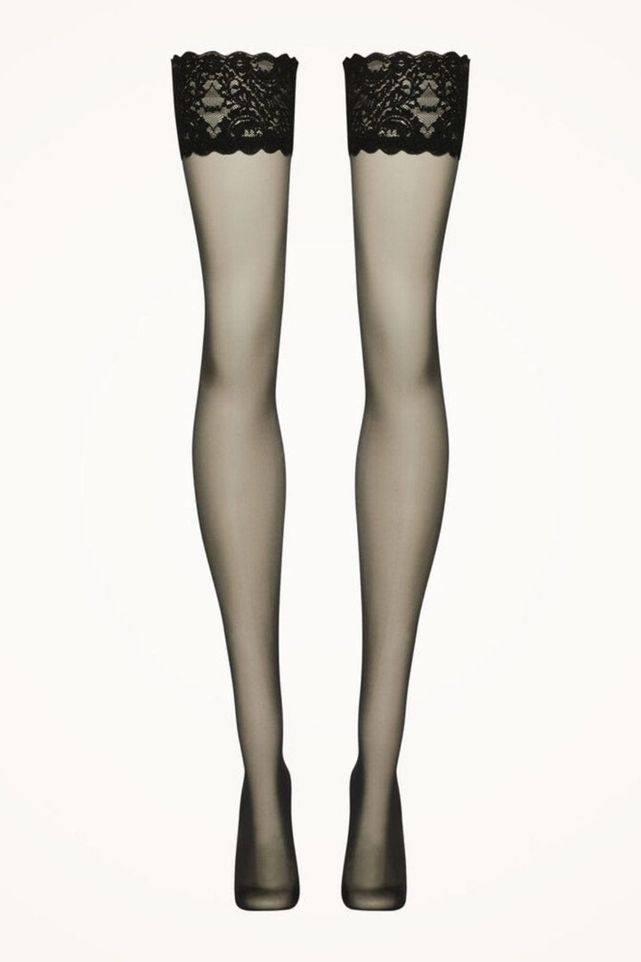 Wolford - Satin Touch 20 Stay-up - 7005 Black