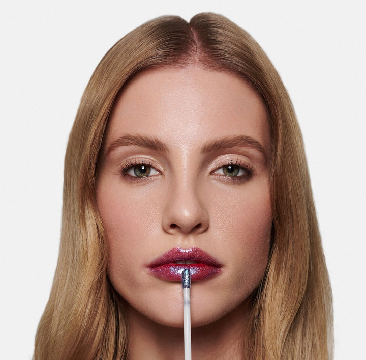 Wonderskin - Wonder Blading Top Gloss - Blue Glitter