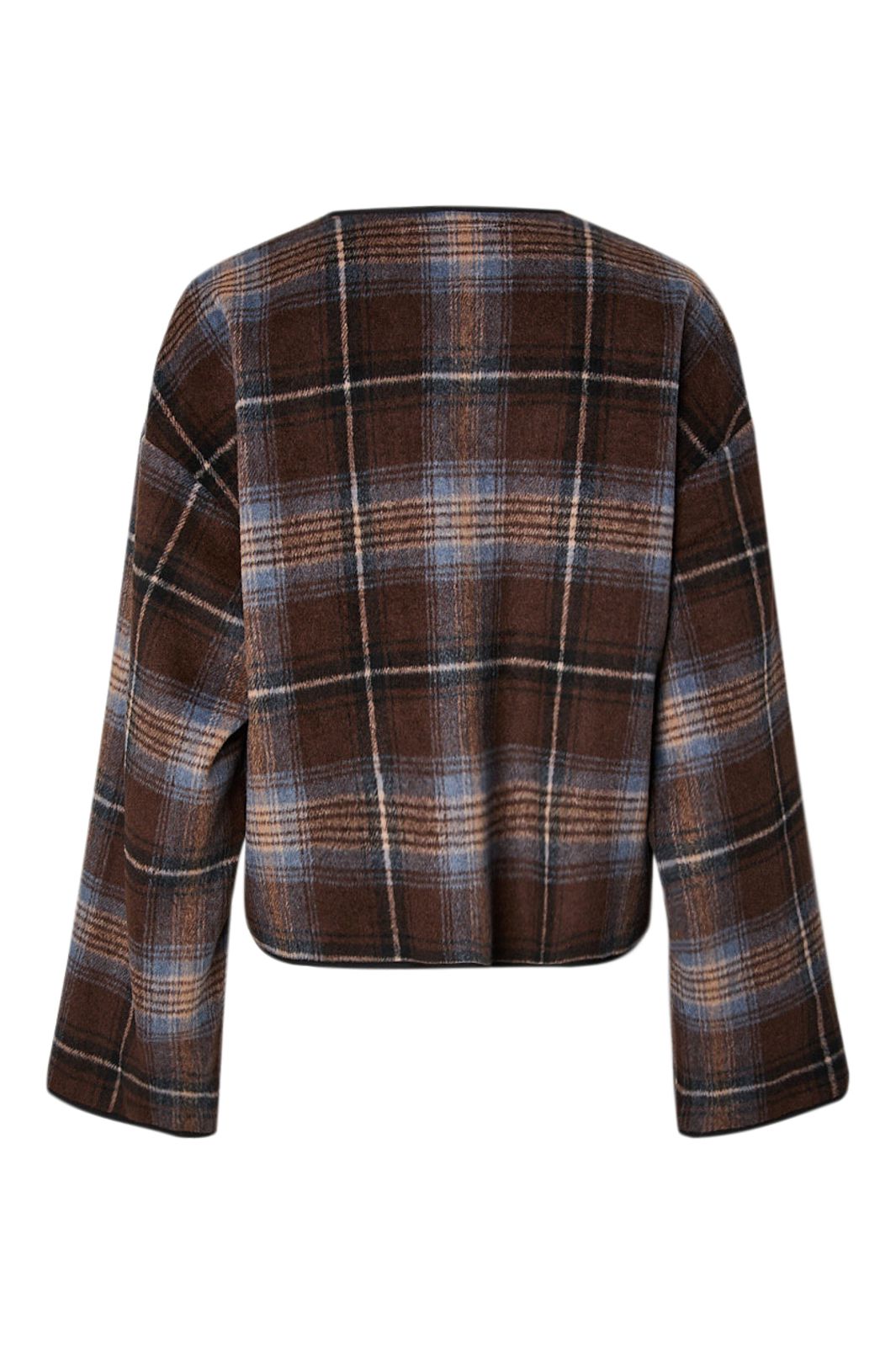 YAS - Yascalino Ls Scarf Jacket - 5126278 Carafe Calino Checks