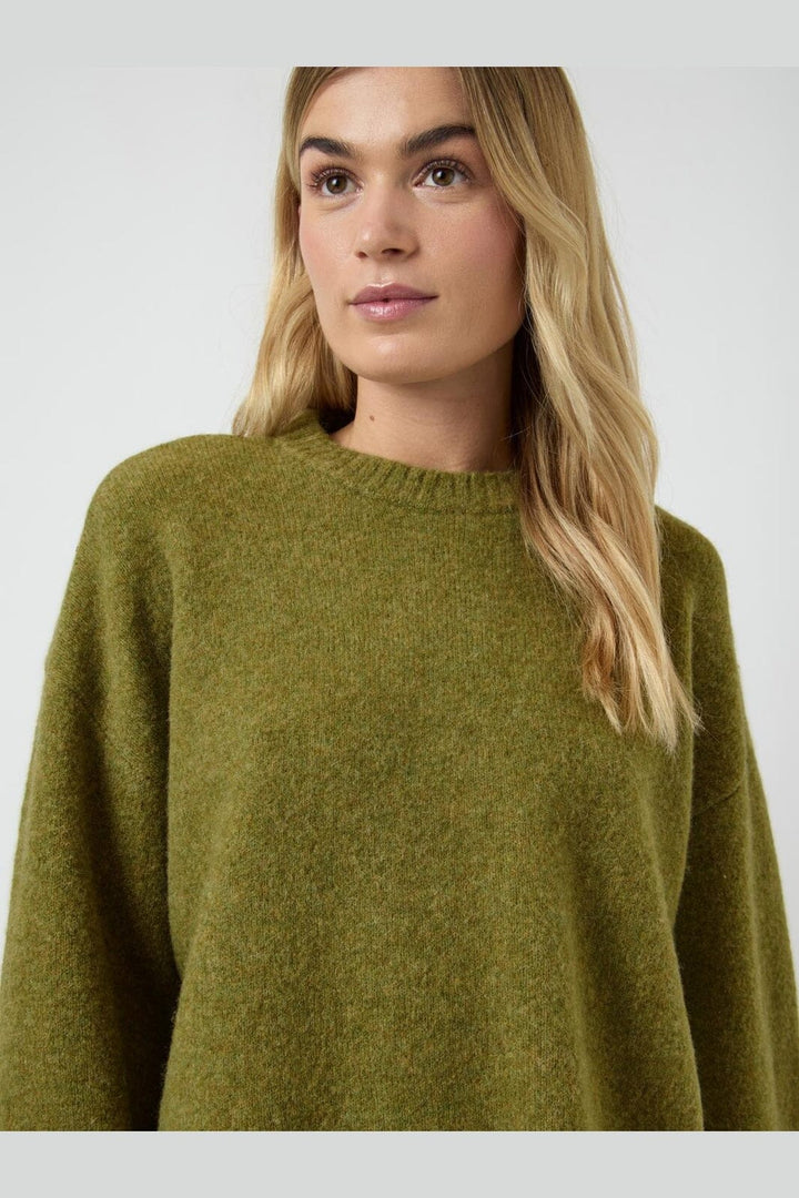 YAS - Yascardi Ls Knit Pullover - 5101614 Cardamom Seed