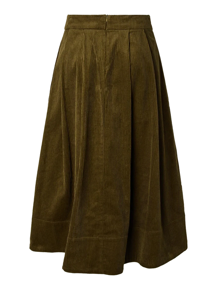 YAS - Yascordo Long Skirt - 5119369 Fir Green Nederdele 
