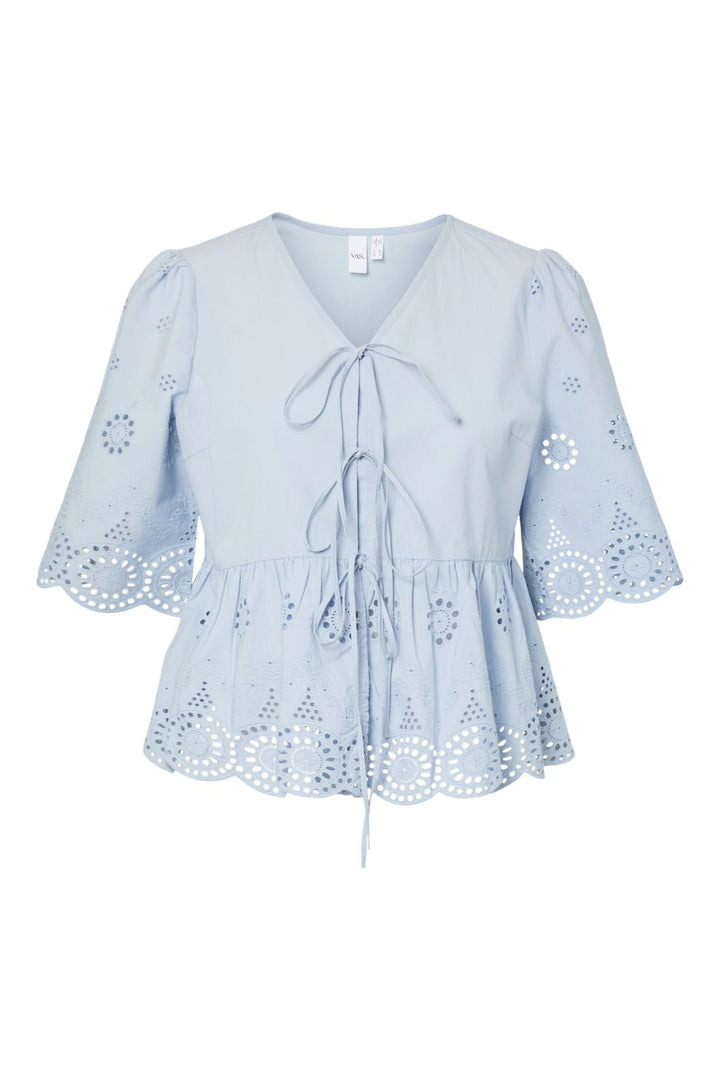 YAS - Yascornelia 2/4 Tie Top - 4924035 Skyway
