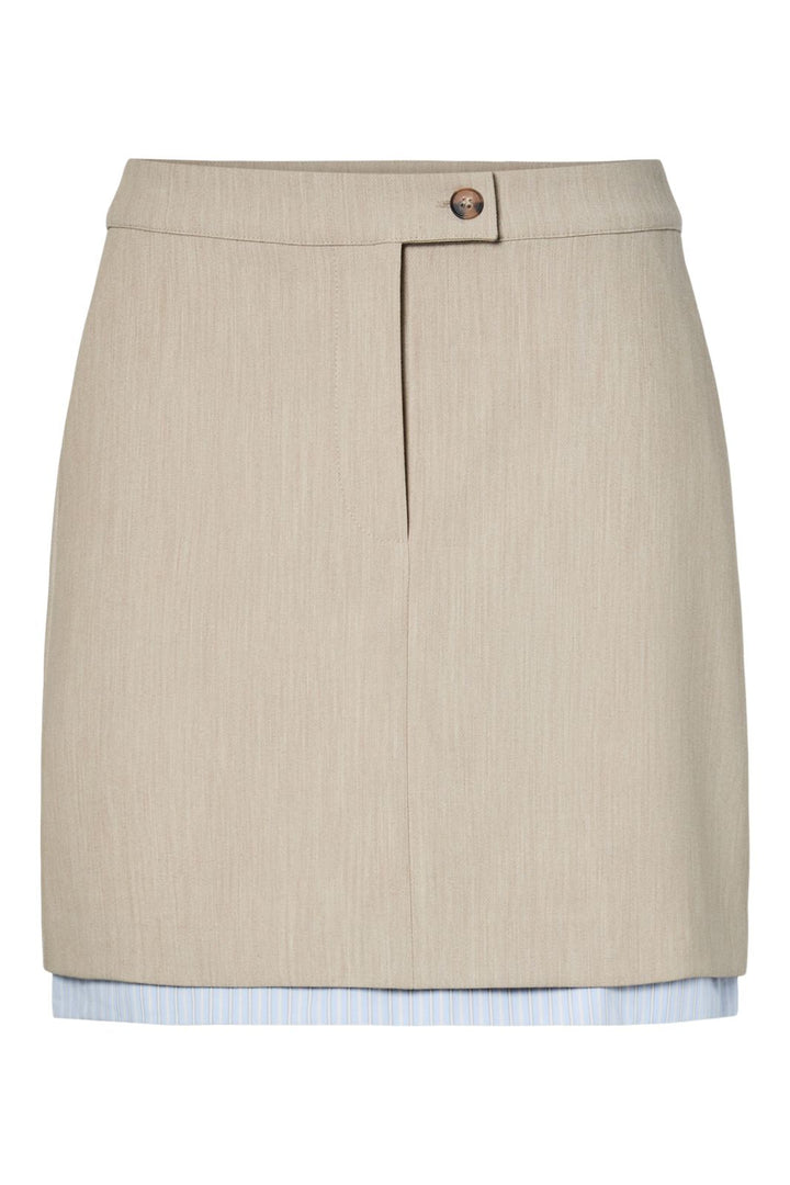 YAS - Yasdetana Skirt - 4959192 Pelican W. Skyway