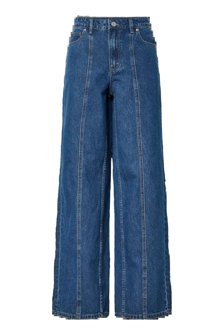 Y.A.S - Yaselsie Wide Jeans - 4951955 Medium Blue Denim Jeans 