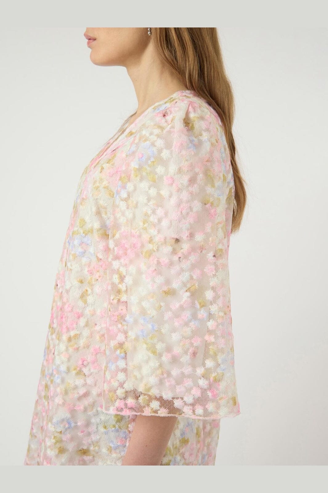 YAS - Yasleanna 3/4 Dress New - 4980251 Pristine Leanna Aop