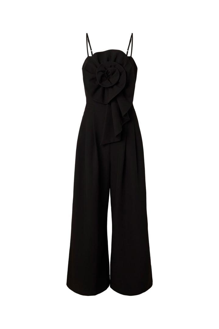YAS - Yaslipas Strap Rosette Jumpsuit - 5102586 Black