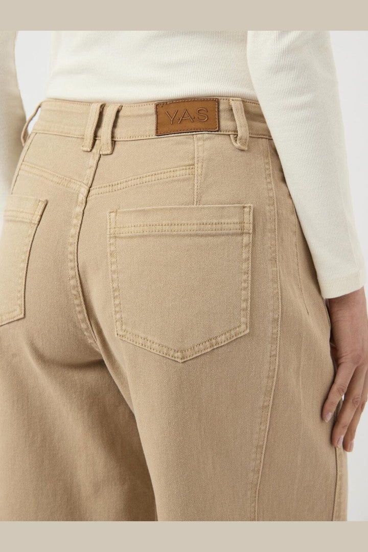Y.A.S - Yaslua Barrel Ankel Jeans - 4890598 Incense