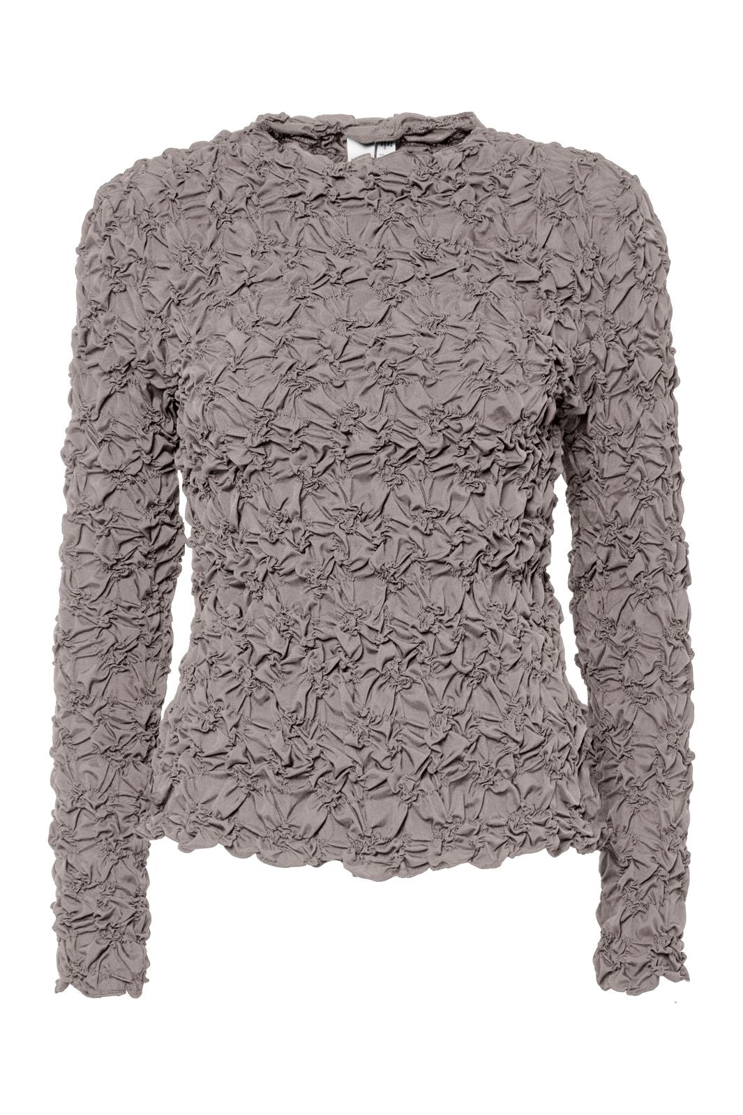 Y.A.S - Yasmera Ls Top - 4966181 Taupe Gray