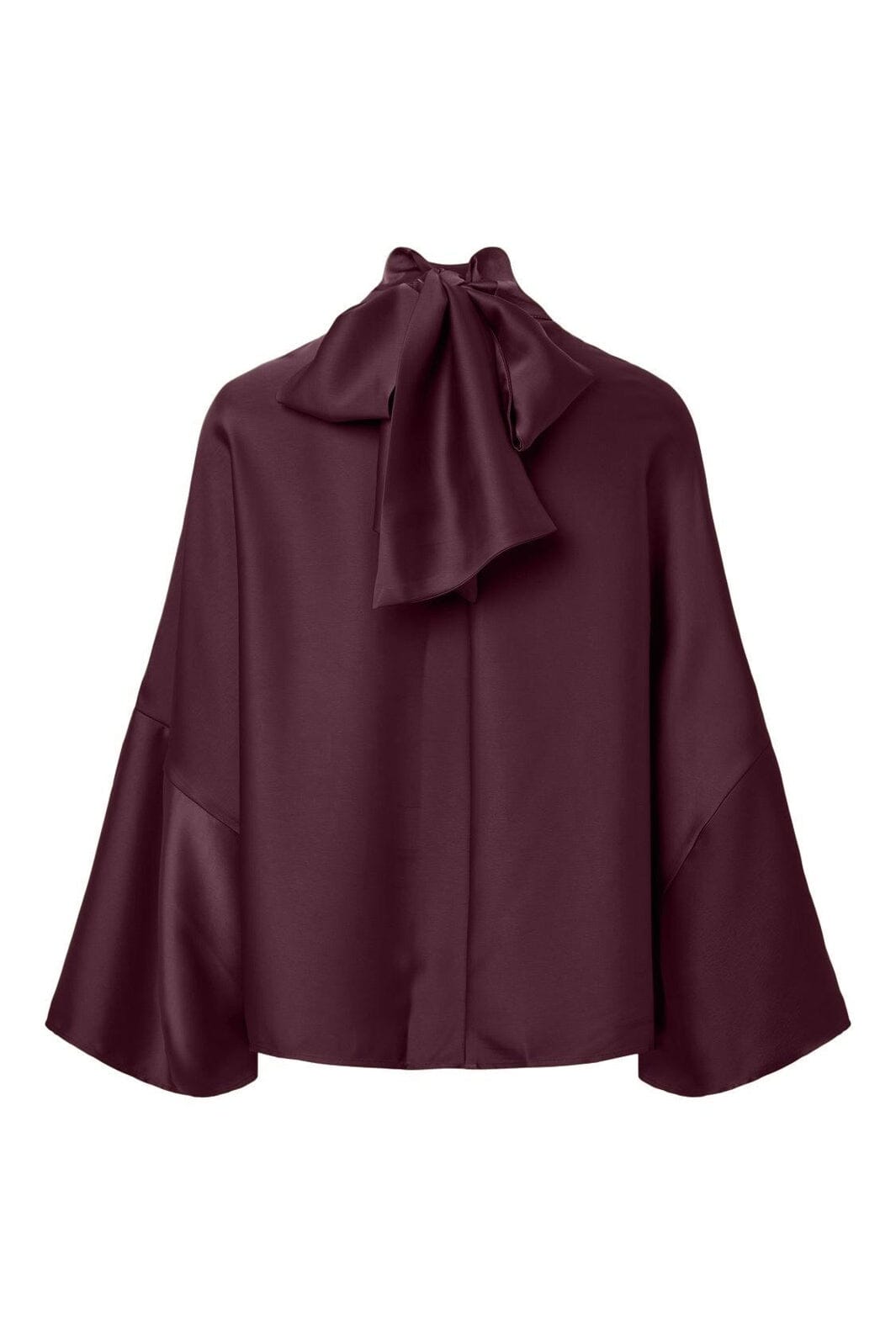 YAS - Yaspelana Ls Tie Top - 5123307 Fig