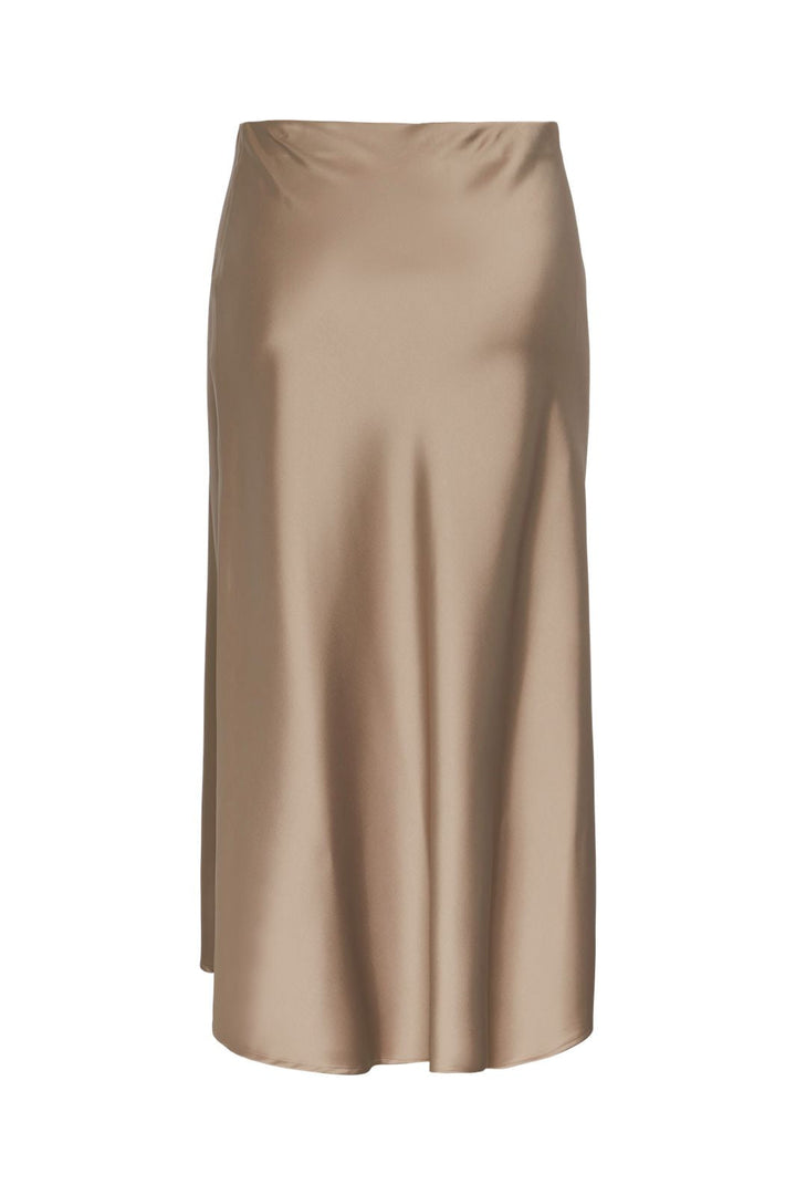 YAS - Yaspella Midi Skirt - 4423640 Fungi