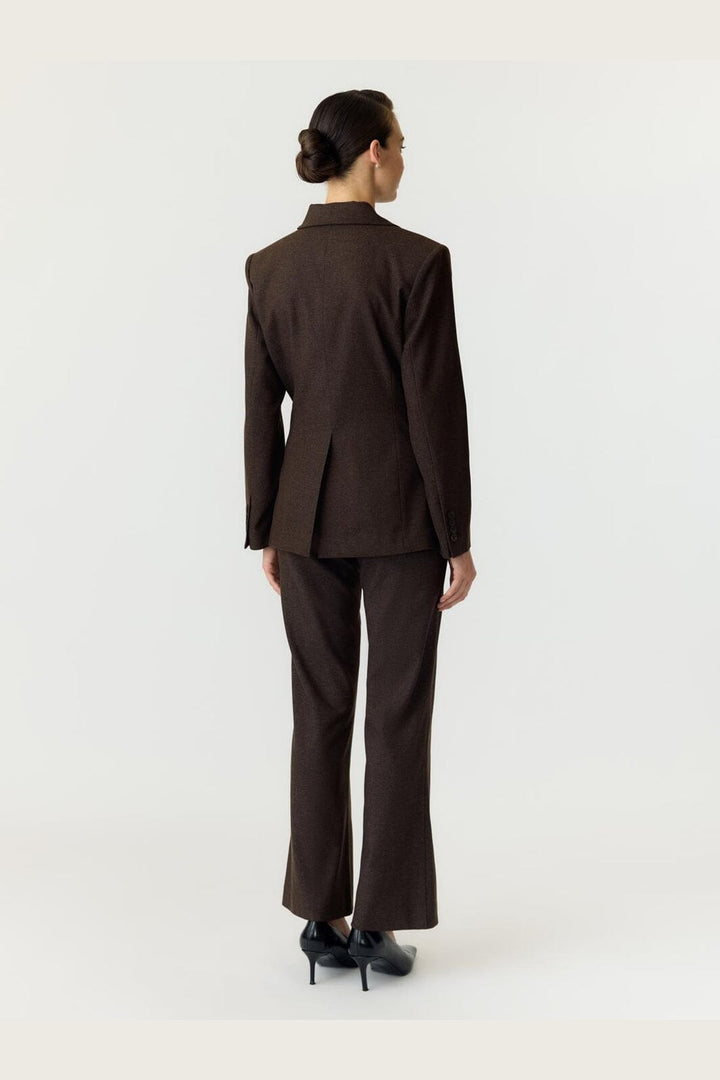 YAS - Yasposhu Ls Blazer - 5138185 Major Brown