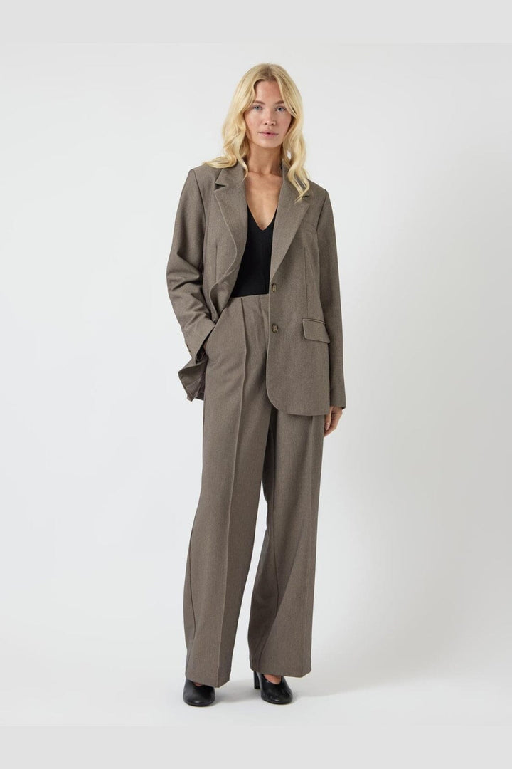 Y.A.S - Yasreemaj Ls Blazer - 4794973 Grey Melange