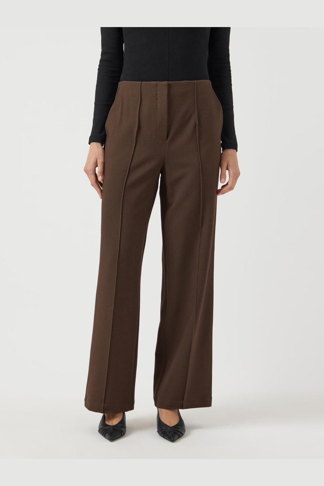 YAS - Yasreemaj Pant - 4961527 Chocolate Brown