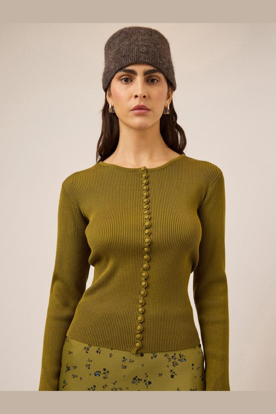 YAS - Yassiana Ls Knit Pullover - 5125284 Fir Green