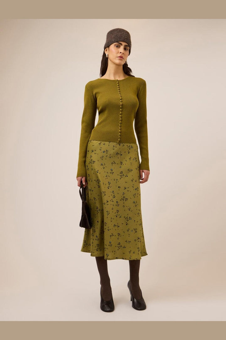 YAS - Yassiana Ls Knit Pullover - 5125284 Fir Green
