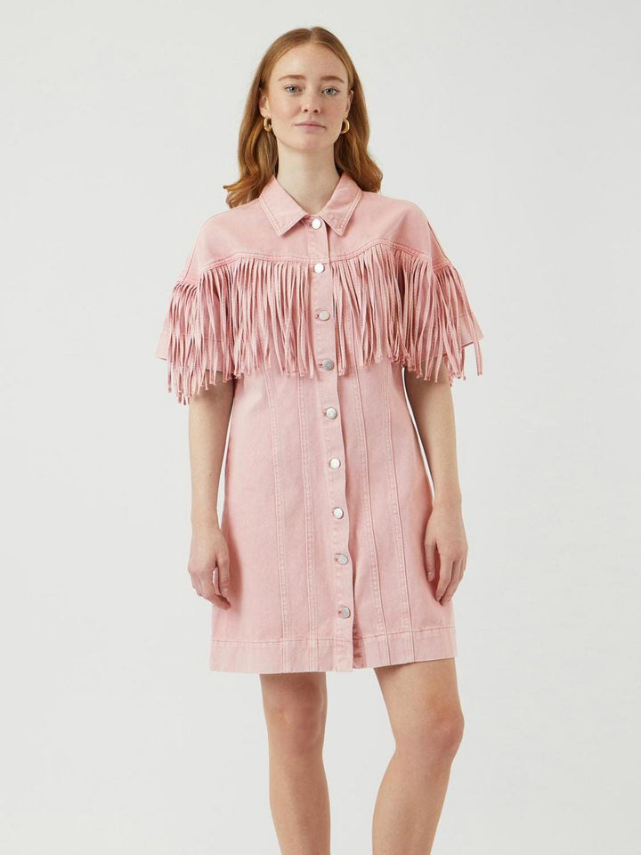 Y.A.S - Yassun 2/4 Denim Dress Fest - 4786228 Zephyr