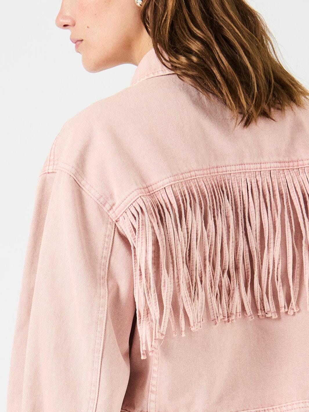 Y.A.S - Yassun Ls Crop Denim Jacket Fest - 4753931 Zephyr